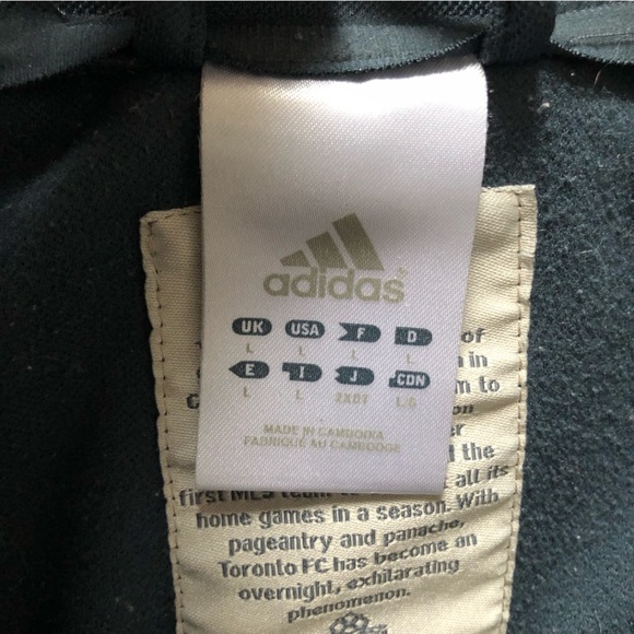 Adidas Toronto FC Embroidered Soccer Track Jacket - Picture 13 of 14